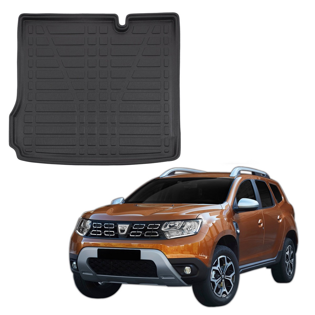 Plastová vanička do kufra Dacia Duster 2 2018-2021 2WD